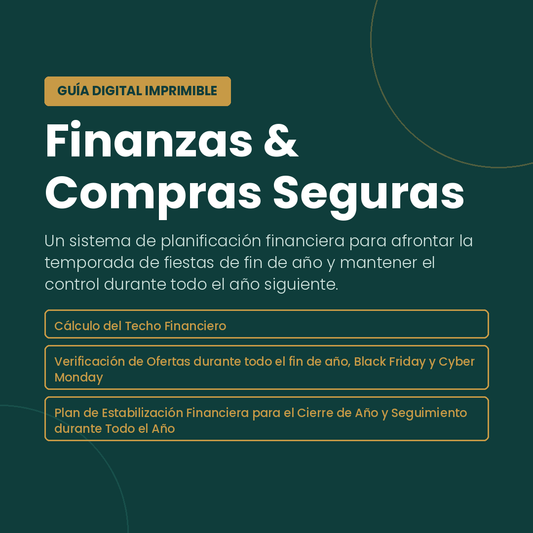 Guía Anti-Deudas: Control Financiero y Compras Inteligentes